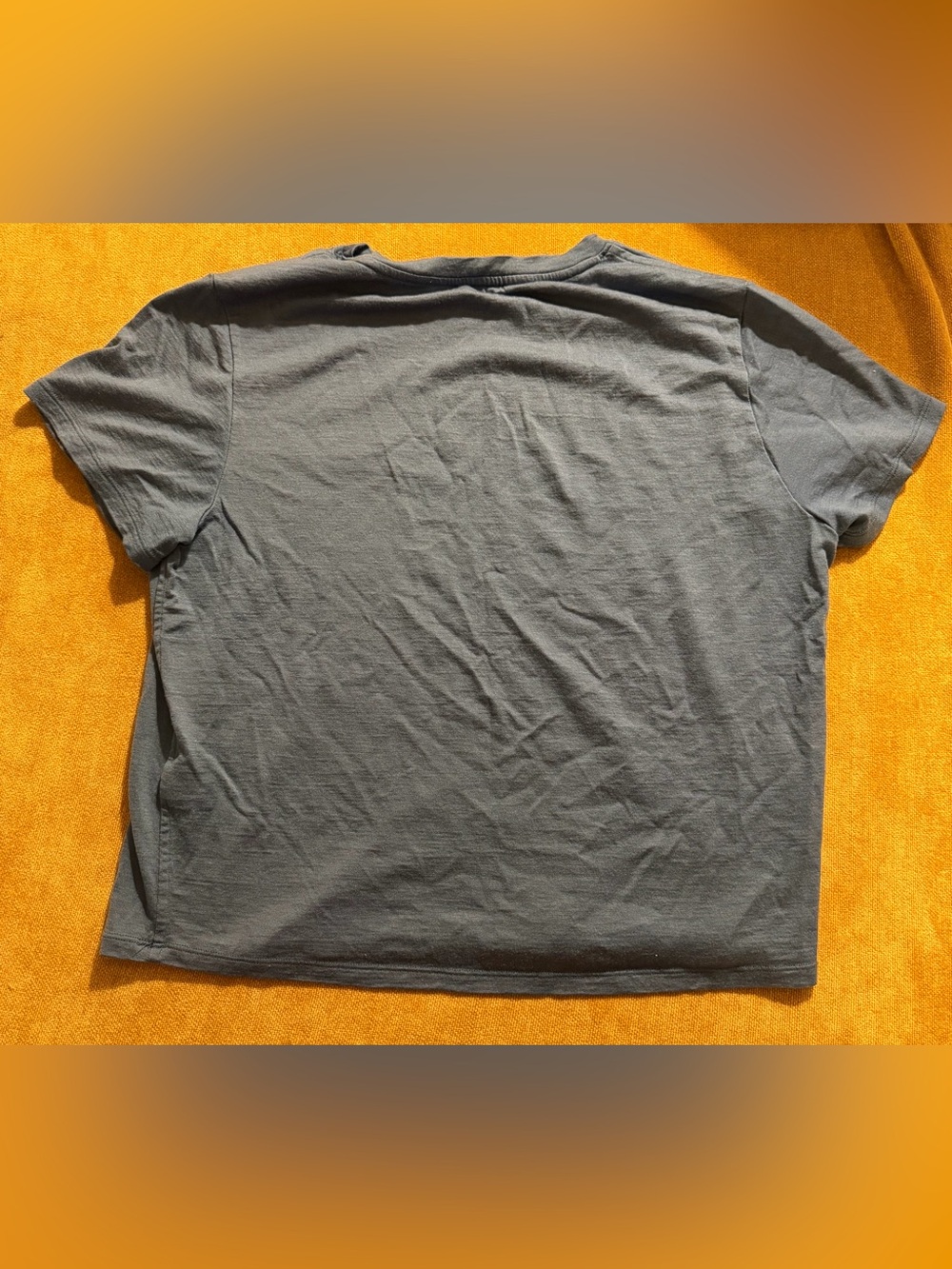 Women’s Unbound Merino Pocket Tee Blue - Picture 3 of 3